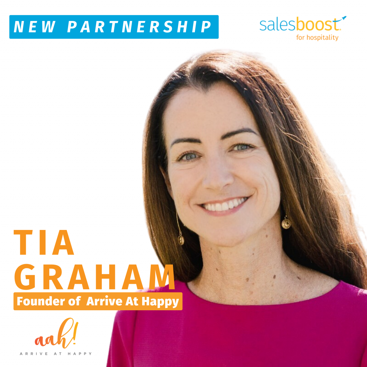 SalesBoost Partners with Tia Graham of Arrive At Happy to Launch ...